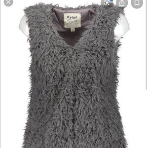 Dylan By True Grit Faux Fur Fuzzy Vest